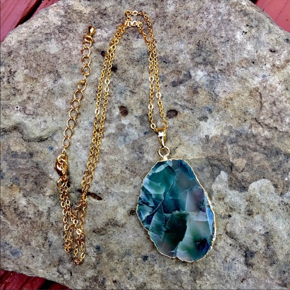 Jewelry - 🔴2 for $20 Natural Jasper Stone Necklace